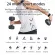 BECAO X28 Smart Warm, Smart Watch, Blood Pressure, Heart rate Measurement Bluetooth Smart Sports bracelet