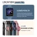 Hyperguider สมาร์ทวอทช์พร้อม NFC Access Card AI Voice Assistand การชาร์จแบบไร้สาย การตรวจสอบสุขภาพ โหมดกีฬา การแชร์ตำแหน่ง 1.77" หน้าจอ HD HW57 PRO