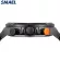 SMAEL 9074 Fashion Watches For Men Casual Waterproof Wristwatch With Leather Strap