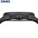 SMAEL 9106 Fashion Quartz Watches For Men Waterproof 30M Causal Analog Wristwatches With Leather Strap