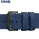 SMAEL 9106 Fashion Quartz Watches For Men Waterproof 30M Causal Analog Wristwatches With Leather Strap