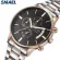 SMAEL Men's Watch Fashion Business Men's Watch Watch Quartz Watch, Waterproof, Casual Watch Stainless Steel 9093