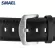 นาฬิกาข้อมือผู้ชาย SMAEL 9123 2019 แฟชั่นสายหนังสบาย ๆ นาฬิกาสัปดาห์แสดงนาฬิกาข้อมือกีฬาควอตซ์