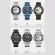 SMAEL Men's Fashion Stainless Steel Watch, Waterproof 30 meters, Croof Quartz 9090 wristwatch