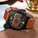 SMAEL 9074 Fashion Watches For Men Casual Waterproof Wristwatch With Leather Strap