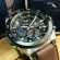 CASIO EDIFICE Chronograph EFR-564BL Series EDIFR-564BL, EFR-564BL-564BL-564BL leather strap