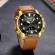 SMAEL 2021 Fashion Quartz Men's Watches Luxury Dual Display Waterproof Men’s Wrist Watch With Leather Strap SL-6009