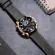 SMAEL 2021 Fashion Quartz Men's Watches Luxury Dual Display Waterproof Men’s Wrist Watch With Leather Strap SL-6009