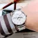 CASIO Standard นาฬิกาข้อมือ ผู้ชาย สายหนัง รุ่น MTP-E320D-9EVDF หน้าปัดสีขาวครีม MTP-E320D-9A