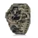 SMAEL นาฬิกาสปอร์ตสำหรับผู้ชายกันน้ำ 5ATM พรางทหารนาฬิกากลับแสงปลุกนาฬิกาข้อมือควอตซ์ 8001MC