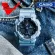 Veladeedee Casio G-Shock Watch CMG Insurance CMG Men 2 Watch System Limited Edition GA-100DE-2A Strap Watch System