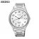 SEIKO SGEH73P Quartz Sapphire Glass Men's Watch The case and strap are stainless steel model SGEH73P1.