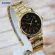 Men's Watch Casio Standard Men Model MTP-V002G, black stainless steel strap