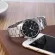 Casio นาฬิกาข้อมือ ผู้ชาย สายสเตนเลสสตีล รุ่น MTP-V004D-1B