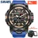 SMAEl Men’s Sport Watches Dual Time Man Digital Watches 2020 modern Waterproof 50 M LED Alarm Clock Men Wristwatch 8035