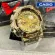 CASIO G-SHOCK GM-110SG-9A นาฬิกาข้อมือชาย สายเรซิ่นใส สีทอง ประกัน CMG ศูนย์เซ็นทรัล 1 ปี รุ่น GM-110SG-9ADR | รุ่นสีพิเศษ