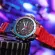 นาฬิกาข้อมือสปอร์ตผู้ชายสุดหรู Mulit-Function Waterproof Analog Digital Chrono Wristwatches 8060