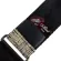 Alice, guitar strap, cotton material, 5 cm wide, with hanging rings With brown guitar tie, model A040-A2 + free Pig ** with a built-in guitar pier