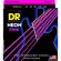 DR Strings NPB5-45, 5 guitar lines, pink coating, glow, Medium, 45/125 ** Made in U.S.A. **