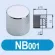 Paramount® NB001BK Tone & Volume button, Bushing Type Guitar Knob