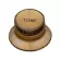 Paramount® KST41GD ปุ่ม Tone กีตาร์ไฟฟ้าทรง SG สีทอง Tone Knob for SG Guitars, ปุ่มโทน