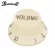 PARAMOUNT KPV14V Volume button, Electric guitar Strat, ivory color, guitar button, Volume Knob