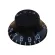 Paramount KSP13BK, Tone & Volume button, Les Paul, Black, Tone & Volume Knob for Les Paul Guitars.