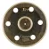 CENTENT XTT-18Z unfolding 18 inches, piercing 6 holes, Ozone Cymbal series, B20 XTT BLACK TIGER, made of copper, mixed bronze alloy.