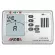 AROMA 2 in 1 Guitar Tuner + Metronome รุ่น AMT500 ที่ตั้งสาย + ตัวกำกับจังหวะ