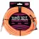 ERNIE BALL® สายแจ็คกีตาร์แบบไนลอนถัก ยาว 7.6m หัวตรง/ หัวงอ 25ft Braided , Straight / Angle Instrument Cable ** Made in USA **