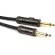 D'Addario® สายแจ็คกีตาร์ 4.5 เมตร แบบมีตัวตัดสัญญาณ Circuit Breaker หัวตรง อย่างดี รุ่น PW-AGL-15 15FT