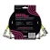 ERNIE Ball®, an effect / jack cable connector, 30 cm long effects, bend / bend 1 pack with 3 lines << 1FT Patch Cable >>