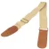 Alice Guitar Strap, guitar strap, cotton, artificial leather With a guitar head tie model A040-S01 White + free guitar