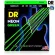 DR Strings NGB5-45, 5 guitar lines, glow green coating, Medium, 45/125 ** Made in U.S.A. **