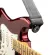D'Addario® Auto Lock Strap สายสะพายกีตาร์ Metal Grey แบบล็อคหัวหมุดอัตโนมัติ กว้าง 2 นิ้ว // Made in Canada