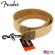 Fender® Strap Deluxe Tweed Electric guitar strap / Guitar strap / Stocky guitar strap, 2 inches wide, genuine leather, fender logo