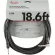 Fender® 5.5 meter jackpot line/Genuine PRO Series 5.5M/18.6FT Instrument Cable/Straight -ngled, Gui