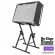On Stage® RS7000, a high-amp amp stand, adjustable height 43-60 cm. Tiltback Amp Stand
