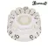 PARAMOUNT® KSP25WH Tone & Volume button, Les Paul, White Les Paul Tone & Volume Knob for Les Paul Guitars