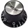 PARAMOUNT, Volume button, SG, KSV42BK, Black Volume Knob for SG Guitars, Guitar Volunteer buttons