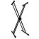 Carlsbro, x -legged keyboard stand, DF007 Double Brace Keyboard Stand