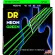 DR Strings NGB-45 สายกีตาร์เบส 4 สาย แบบเคลือบ สีเขียว เรืองแสง Medium, 45/105 ** Made in U.S.A.**