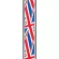 D'Addario® Planet Waves สายสะพายกีตาร์ ปลายสายมีระบบล็อคพิเศษ กว้าง 2 นิ้ว Planet Lock Guitar Strap Union Jack ** Made in Canada **