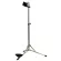 K&M® Bassoon Stand Stainless Silver Stainless Silver Adjustable Model 15040-000-55