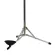 K&M® Bassoon Stand Stainless Silver Stainless Silver Adjustable Model 15040-000-55