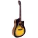 Mantic GT-1DCE 41-inch electric guitar The built -in cable set function + free bag