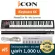ICON® IKEYBORD 6X, a hint keyboard 61 key wedge, full-size per MIDI / 18 buttons / supporting PC, MAC + free IM program
