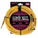 ERNIE BALL® สายแจ็คกีตาร์แบบไนลอนถัก ยาว 7.6m หัวตรง/ หัวงอ 25ft Braided , Straight / Angle Instrument Cable ** Made in USA **