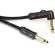 D'Addario® สายแจ็คกีตาร์ 3 เมตร แบบมีตัวตัดสัญญาณ Circuit Breaker หัวงอ อย่างดี รุ่น PW-AGLRA-10 10FT