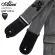 Alice, guitar strap, cotton material, 5 cm wide, with hanging rings With a gray guitar head tie model A040-A3 + free Pig ** with a pic, guitar storage box **